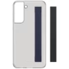 Чохол Samsung Clear Strap Cover для Samsung Galaxy S21 FE (G990) Dark Gray (EF-XG990CBEGRU)