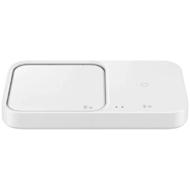 Бездротовий зарядний пристрій Samsung Duo 2-in-1 15W White (EP-P5400TWRGRU)