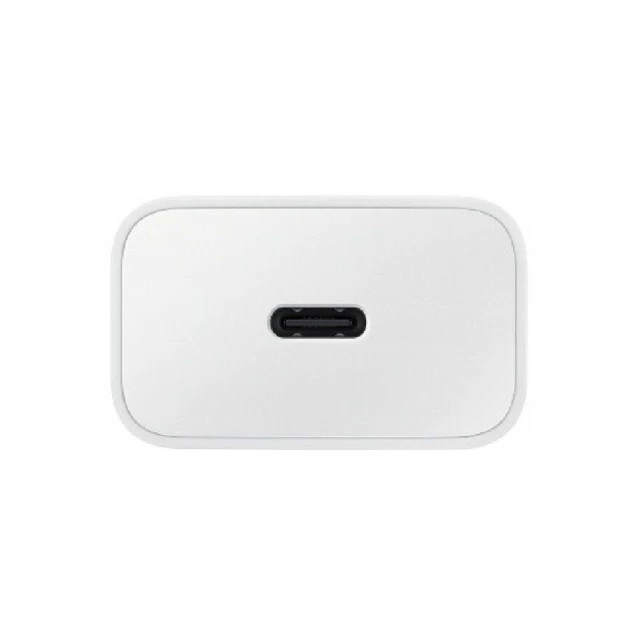 Мережевий зарядний пристрій Samsung 15W USB-C White (EP-T1510NWEGRU)