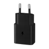 Мережевий зарядний пристрій Samsung 15W USB-C with USB-C to USB-C Cable 1m Black (EP-T1510XBEGRU)