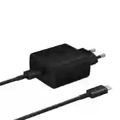 Мережевий зарядний пристрій Samsung PD 45W USB-C with USB-C to USB-C Cable Black (EP-TA845XBEGRU)