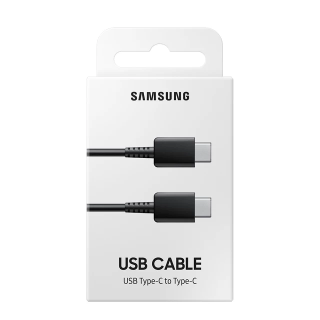 Кабель Samsung USB-С to USB-С 1 m Black (EP-DA705BBRGRU)