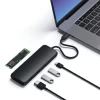 USB-хаб Satechi Aluminum Type-C Hybrid Multiport Adapter Black (ST-UCHSEK)