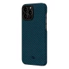Чохол Pitaka MagEZ Case 2 Twill для iPhone 13 Pro Max Black Blue with MagSafe (KI1308PM)