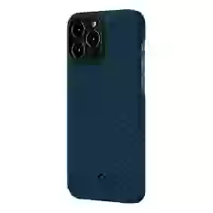 Чохол Pitaka MagEZ Case 2 Twill для iPhone 13 Pro Max Black Blue with MagSafe (KI1308PM)