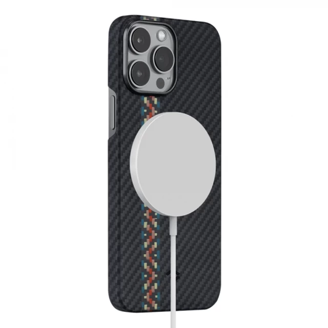 Чохол Pitaka Fusion Weaving MagEZ Case 2 для iPhone 13 Pro Rhapsody with MagSafe (FR1301P)