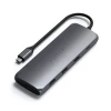 USB-хаб Satechi Aluminum Type-C Hybrid Multiport Adapter Space Gray (ST-UCHSEM)