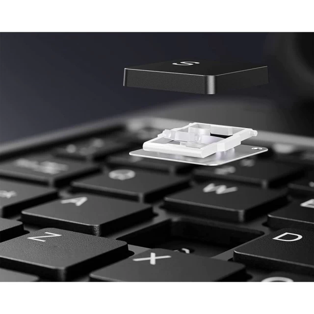 Чохол із клавіатурою Infiland Keyboard Stand для Samsung Galaxy Tab S7 Plus | S8 Plus | S7 FE 12.4 Black (9490713929834)