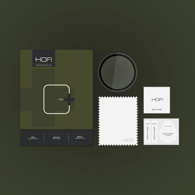 Защитное стекло Hofi Hybrid Pro+ для Amazfit GTR mini Black (9490713933886)