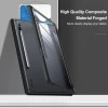 Чехол Infiland Crystal Case для Samsung Galaxy Tab S7 FE 5G 12.4 (T730/T736B) Black (9589046917479)