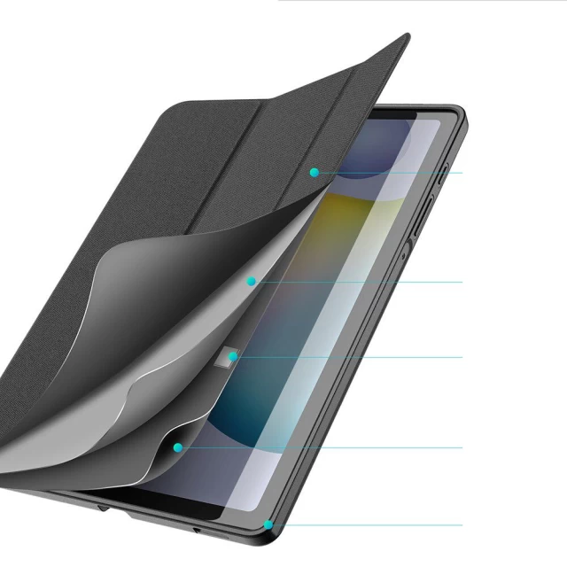 Чохол DUX DUCIS Domo для Samsung Galaxy Tab S6 Lite 10.4 (2020/2022) Black (6934913062067)