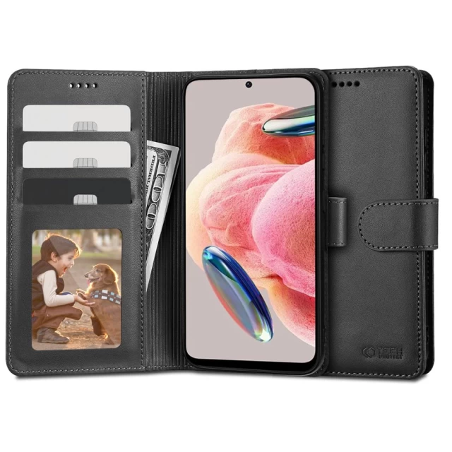 Чохол-книжка Tech-Protect Wallet для Xiaomi Redmi Note 12 4G/LTE Black (9490713934258)