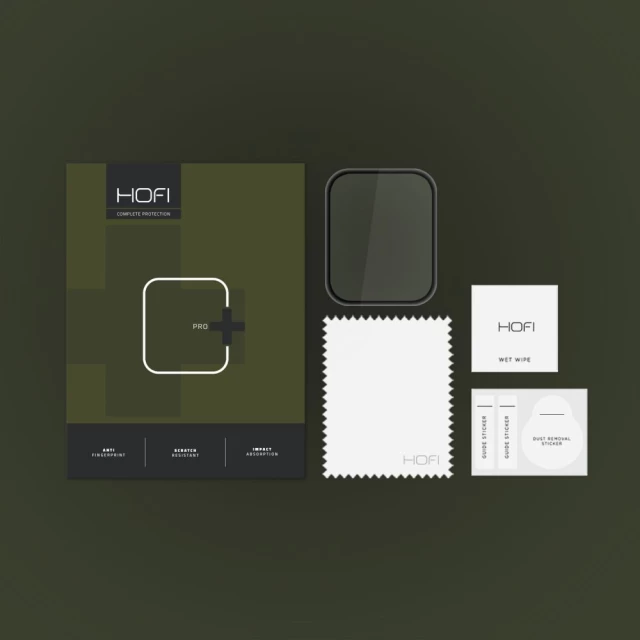 Захисне скло Hofi Hybrid Pro+ для Xiaomi Redmi Watch 3 Black (9490713934432)