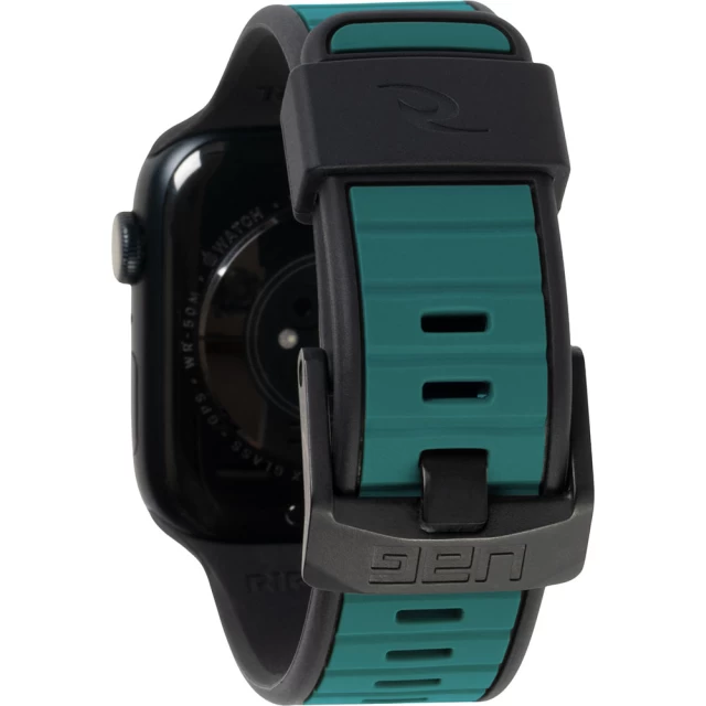 Ремінець UAG Torquay для Apple Watch 49 | 45 | 44 | 42 mm Black/Turquoise (194112R1405D)