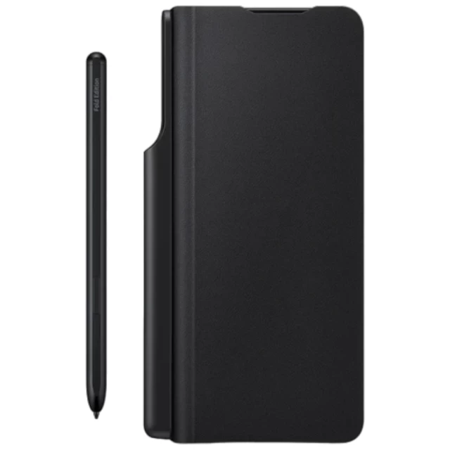 Чохол-книжка зі стілусом Samsung Leather Flip Cover with Pen для Samsung Galaxy Fold3 (F926) Black (EF-FF92PCBEGEE)