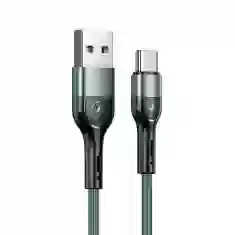 Кабель Usams US-SJ449 U55 USB-A to USB-C 2A 1m Green (SJ449USB02)