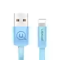Кабель Usams US-SJ199 U2 USB-A to Lightning 1.2m Blue (SJ199IP04)