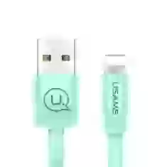Кабель Usams US-SJ199 U2 USB-A to Lightning 1.2m Green (SJ199IP03)