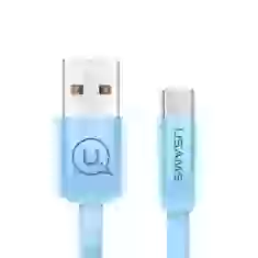 Кабель Usams US-SJ200 U2 USB-A to USB-C 1.2m Blue (SJ200TC04)