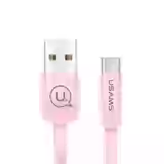 Кабель Usams US-SJ200 U2 USB-A to USB-C 1.2m Pink (SJ200TC05)