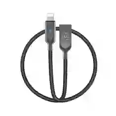 Кабель Usams US-SJ418 U-Sun Power-off USB-A to Lightning 60cm Black (IPYSUSB0301)
