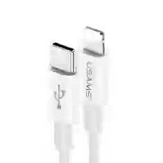 Кабель Usams US-SJ407 U44 PD | FC USB-C to Lightning 30W 1.2m Grey (SJ407USB01)