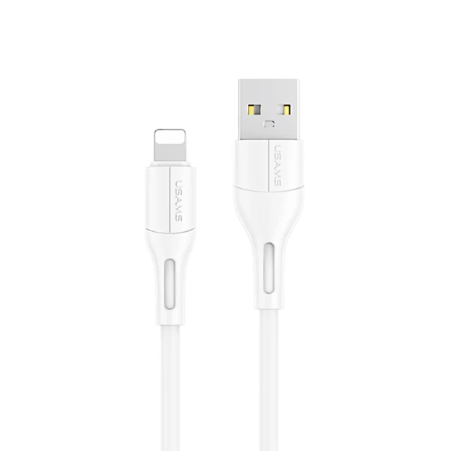 Кабель Usams US-SJ500 U68 FC USB-A to Lightning 2A 1m White (SJ500USB02)