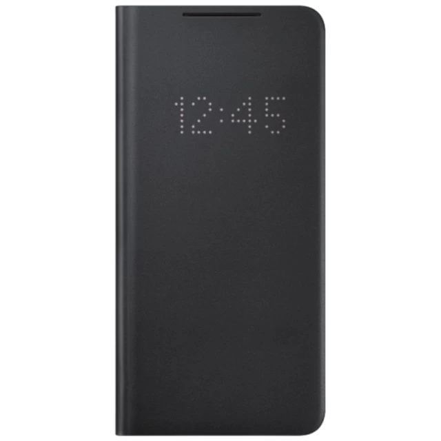 Чохол-книжка Samsung LED View Cover для Samsung Galaxy S21 Plus (G996) Black (EF-NG996PBEGEE)