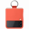 Чехол Samsung Silicone Cover with Ring для Samsung Galaxy Flip3 (F711) Coral (EF-PF711TPEGWW)