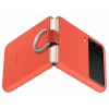 Чехол Samsung Silicone Cover with Ring для Samsung Galaxy Flip3 (F711) Coral (EF-PF711TPEGWW)