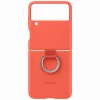 Чехол Samsung Silicone Cover with Ring для Samsung Galaxy Flip3 (F711) Coral (EF-PF711TPEGWW)