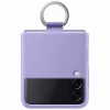 Чохол Samsung Silicone Cover with Ring для Samsung Galaxy Flip3 (F711) Lavender (EF-PF711TVEGWW)