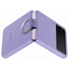 Чохол Samsung Silicone Cover with Ring для Samsung Galaxy Flip3 (F711) Lavender (EF-PF711TVEGWW)