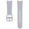 Ремінець Samsung Sport Band (S/M) для Samsung Galaxy Watch 4 | 4 Classic | 5 | 5 Pro Silver (ET-SFR86SWEGEU)
