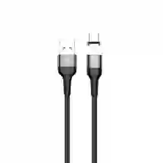 Кабель Usams US-SJ327 U28 Magnetic FC USB-A to USB-C 2A/3A 1m Grey (SJ327USB03)