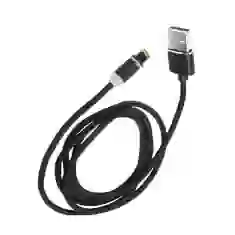 Кабель Usams US-SJ292 U-Sure Magnetic USB-A to Lightning 2.1A 1m Black (SJ292USB01)