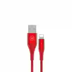Кабель Usams US-SJ207 U4 USB-A to Lightning 25cm Red (SJ207USB03)