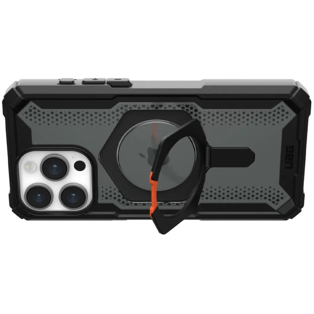 Чехол UAG Plasma XTE для iPhone 15 Pro Max Black/Orange with MagSafe (114441114097)