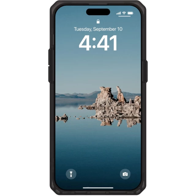 Чохол UAG Plyo для iPhone 15 Pro Max Black/Black with MagSafe (114305114040)