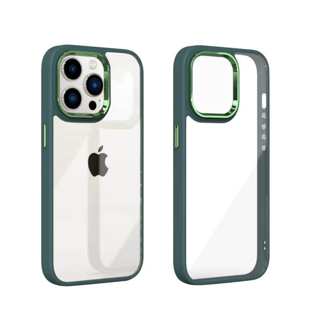 Чехол Upex Basic для iPhone 13 Pro Max Pine green (UP174042)