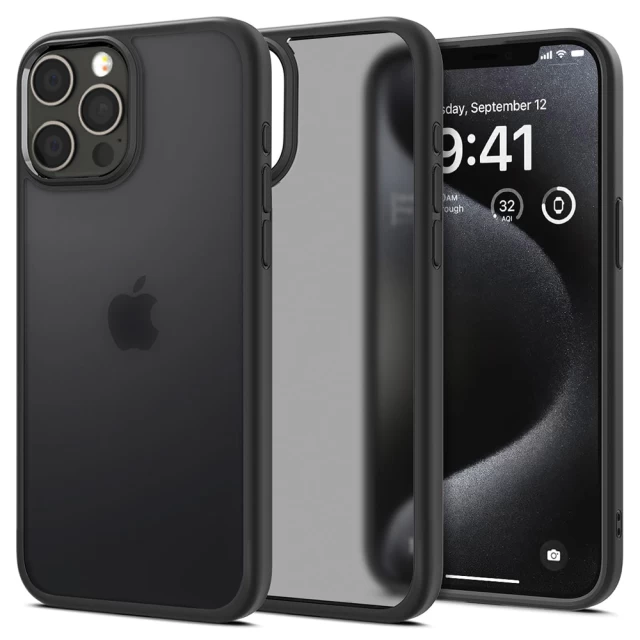 Чохол Upex Shadow для iPhone 12 | 12 Pro Black (UP175001)