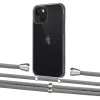 Чехол Upex Crossbody Protection Case для iPhone 13 Crystal with Aide Gray and Casquette Silver (UP104092)