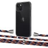 Чохол Upex Crossbody Protection Case для iPhone 13 mini Crystal with Aide Orange Azure and Casquette Silver (UP104945)