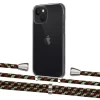 Чехол Upex Crossbody Protection Case для iPhone 13 Crystal with Aide Cinnamon Camouflage and Casquette Silver (UP104108)