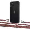 Чохол Upex Crossbody Protection Case для iPhone 13 Crystal with Aide Melanger and Casquette Silver (UP104111)