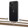 Чохол Upex Crossbody Protection Case для iPhone 13 Crystal with Aide Couleur Vintage and Casquette Silver (UP104113)