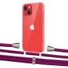 Чохол Upex Crossbody Protection Case для iPhone 13 mini Crystal with Aide Rouge Cramoisi and Casquette Silver (UP104954)