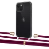 Чохол Upex Crossbody Protection Case для iPhone 13 Crystal with Aide Byzantine and Casquette Gold (UP104120)