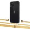 Чехол Upex Crossbody Protection Case для iPhone 13 Crystal with Aide Banana and Casquette Gold (UP104133)