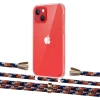 Чохол Upex Crossbody Protection Case для iPhone 13 mini Crystal with Aide Orange Azure and Casquette Gold (UP104980)
